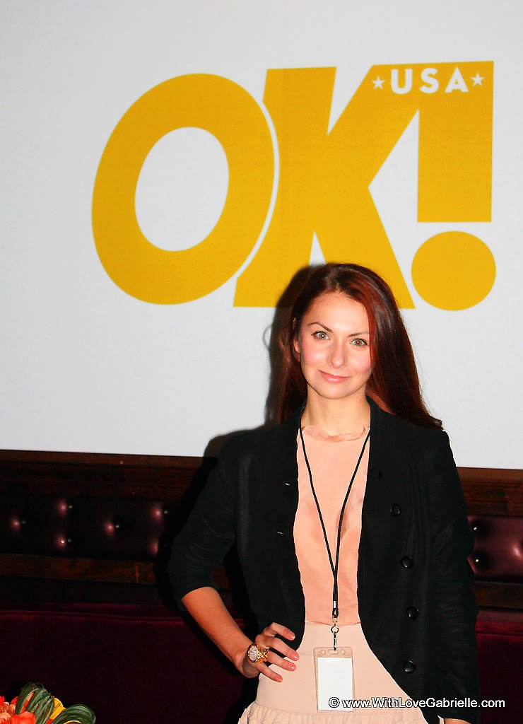 Marta Tryshak at Ok! Magazine's Pre-Oscar Party 2012